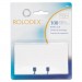 Rolodex 67558 Plain Unruled Refill Card, 2 1/4 x 4, White, 100 Cards/Pack