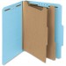 Smead 14021 Blue 100% Recycled Pressboard Colored Classification Folders