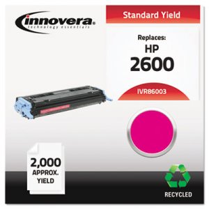 Innovera IVR86003 Remanufactured Q6003A (124A) Toner, 2000 Yield, Magenta