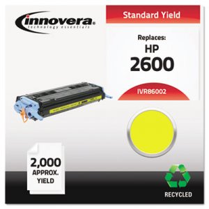 Innovera IVR86002 Remanufactured Q6002A (124A) Toner, Yellow