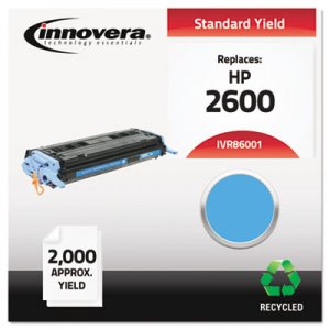 Innovera IVR86001 Remanufactured Q6001A (124A) Toner, Cyan