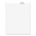 Avery AVE11941 Avery-Style Preprinted Legal Bottom Tab Divider, Exhibit B, Letter, White, 25/PK