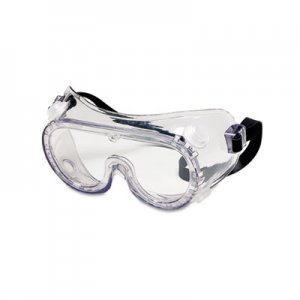 Crews 2230R Chemical Safety Goggles, Clear Lens