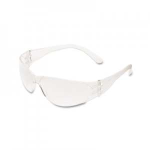 Crews CL110 Checklite Scratch-Resistant Safety Glasses, Clear Lens