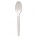 Dixie TM217 Plastic Cutlery, Heavy Mediumweight Teaspoons, White, 1000/Carton