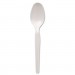 Dixie TM217 Plastic Cutlery, Heavy Mediumweight Teaspoons, White, 1000/Carton