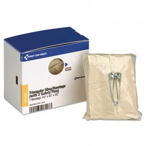 First Aid Only FAOFAE6007 SmartCompliance Triangular Sling/Bandage, 40" x 40" x 56"