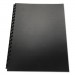 GBC GBC25818 100% Recycled Poly Binding Cover, 11 x 8 1/2, Black, 25/Pack