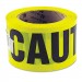 Great Neck GNS10379 Caution Safety Tape, Non-Adhesive, 3" x 1000 ft