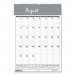House of Doolittle HOD353 Recycled Bar Harbor Wirebound Academic Monthly Wall Calendar, 15.5 x 22, 2021-2022