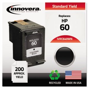 Innovera IVRC640WN Remanufactured CC640WN (60) Ink, Black