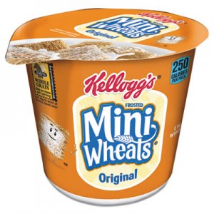 Kellogg's 42799 Breakfast Cereal, Frosted Mini Wheats, Single-Serve, 6/Box