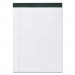 Roaring Spring ROA74713 Recycled Legal Pad, Wide/Legal Rule, 8.5 x 11, White, 40 Sheets, Dozen