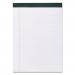 Roaring Spring ROA74713 Recycled Legal Pad, Wide/Legal Rule, 8.5 x 11, White, 40 Sheets, Dozen