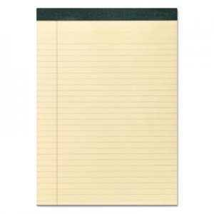 Roaring Spring ROA74712 Recycled Legal Pad, Wide/Legal Rule, 8.5 x 11, Canary, 40 Sheets, Dozen