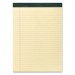 Roaring Spring ROA74712 Recycled Legal Pad, Wide/Legal Rule, 8.5 x 11, Canary, 40 Sheets, Dozen