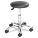 Safco 3434BL Height Adjustable Lab Stool, 13-1/2 dia. x 21h, Black