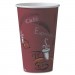 Dart SCC316SIPK Bistro Design Hot Drink Cups, Paper, 16oz, Maroon, 50/Pack