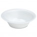 Dart 12BWWQRPK Foam Bowl, 12 oz., White, 125/Pack
