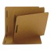 Smead 14813 Kraft K Style Fastener Folders, Straight Cut, Top Tab, Letter, Brown, 50/Box