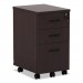 Alera ALEVA572816MY Valencia Mobile B/B/F Pedestal File, 15 7/8w x 20 1/2d x 28 3/8h