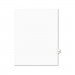 Avery AVE01070 Preprinted Legal Exhibit Side Tab Index Dividers, Avery Style, 10-Tab, 70, 11 x 8.5, White, 25