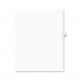 Avery AVE01060 Preprinted Legal Exhibit Side Tab Index Dividers, Avery Style, 10-Tab, 60, 11 x 8.5, White, 25