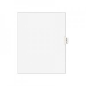 Avery AVE01375 Avery-Style Preprinted Legal Side Tab Divider, Exhibit E, Letter, White, 25/Pack, (1375)