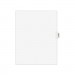 Avery AVE01375 Avery-Style Preprinted Legal Side Tab Divider, Exhibit E, Letter, White, 25/Pack, (1375)