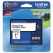 Brother P-Touch TZE251 TZe Standard Adhesive Laminated Labeling Tape, 1w, Black on White