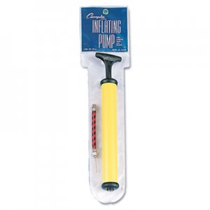 Champion Sports IP12 Hand Pump, 12", Plastic, Yellow/Black