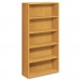 HON HON10755CC 10700 Series Wood Bookcase, Five Shelf, 36w x 13 1/8d x 71h, Harvest