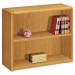 HON HON10752CC 10700 Series Wood Bookcase, Two Shelf, 36w x 13 1/8d x 29 5/8h, Harvest