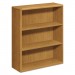 HON HON10753CC 10700 Series Wood Bookcase, Three Shelf, 36w x 13 1/8d x 43 3/8h, Harvest