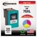 Innovera IVRH75XLCL Remanufactured CB338WN (75XL) High-Yield Ink, Tri-Color