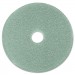 3M MMM08752 Burnish Floor Pad 3100, 19" Diameter, Aqua, 5/Carton