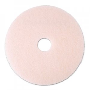 3M 25858 Ultra High-Speed Eraser Floor Burnishing Pad 3600, 20", Pink, 5/Carton