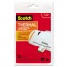 Scotch MMMTP585120 Business Card Size Thermal Laminating Pouches, 5 mil, 3 3/4 x 2 3/8, 20/Pack