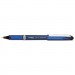 Pentel PENBLN25A EnerGel NV Liquid Gel Pen, .5mm, Gray Barrel, Black Ink, Dozen