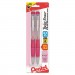 Pentel PENPD277TBP2PBC Pink Ribbon Twist-Erase CLICK Mechanical Pencil, 0.7 mm, 2/Pack