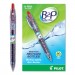 Pilot PIL31602 B2P Bottle-2-Pen Recycled Retractable Gel Pen, 0.7mm, Red Ink, Translucent Blue Barrel