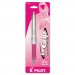 Pilot 36192 Dr.Grip Center of Gravity Pink Ribbon Retractable Ball Point Pen, Black Ink, 1mm