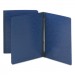 Smead 81351 Side Opening Pressboard Report Cover, Prong Fastener, Letter, Dark Blue