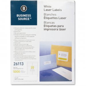 Business Source 26113 Mailing Laser Label