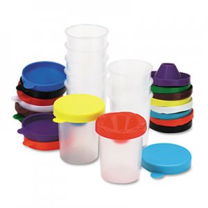 Chenille Kraft 5100 No-Spill Paint Cups, 10/Set