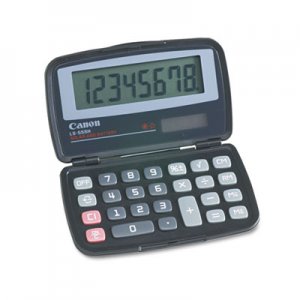 Canon CNM4009A006AA LS555H Handheld Foldable Pocket Calculator, 8-Digit LCD