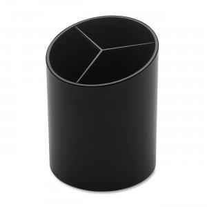 Business Source 32355 3-Compartment Pencil Cup