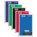 TOPS TOP65362 Coil Lock Wirebound Notebooks, College/Medium, 9 1/2 x 6, White, 150 Sheets