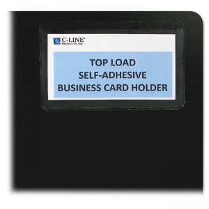 C-Line 70257 Top Load Business Card Holder