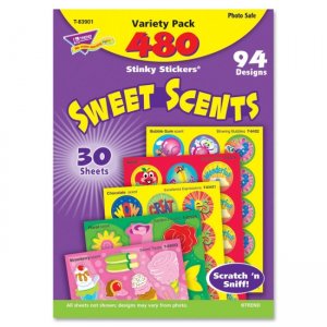 TREND T83901 Stinky Stickers Sweet Scents Variety Pack